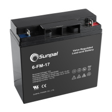 Sunpal 12V 17A Gel Solar Battery 17AH 10 Stunden Tiefe Zyklus Wartungsfreier Batterie